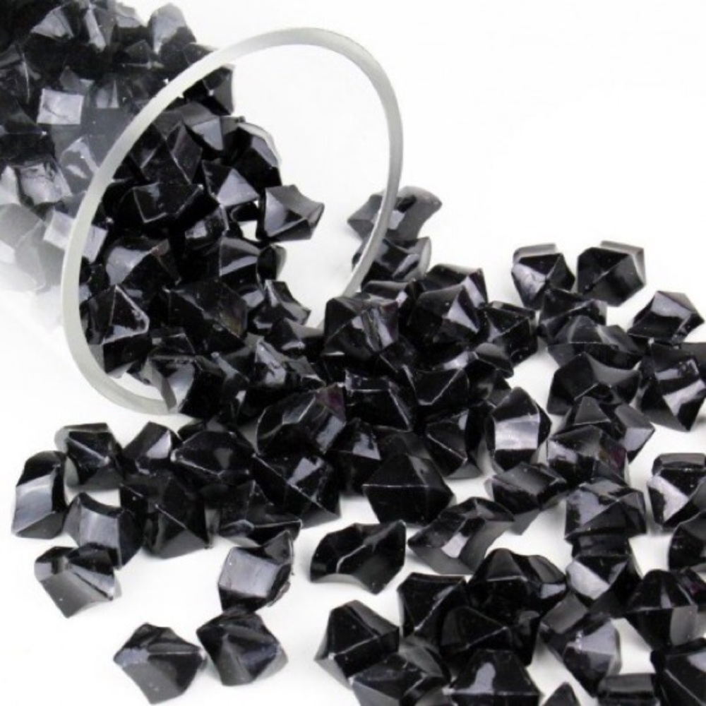 220pcs/1lb 3/4” Clear Acrylic Diamond